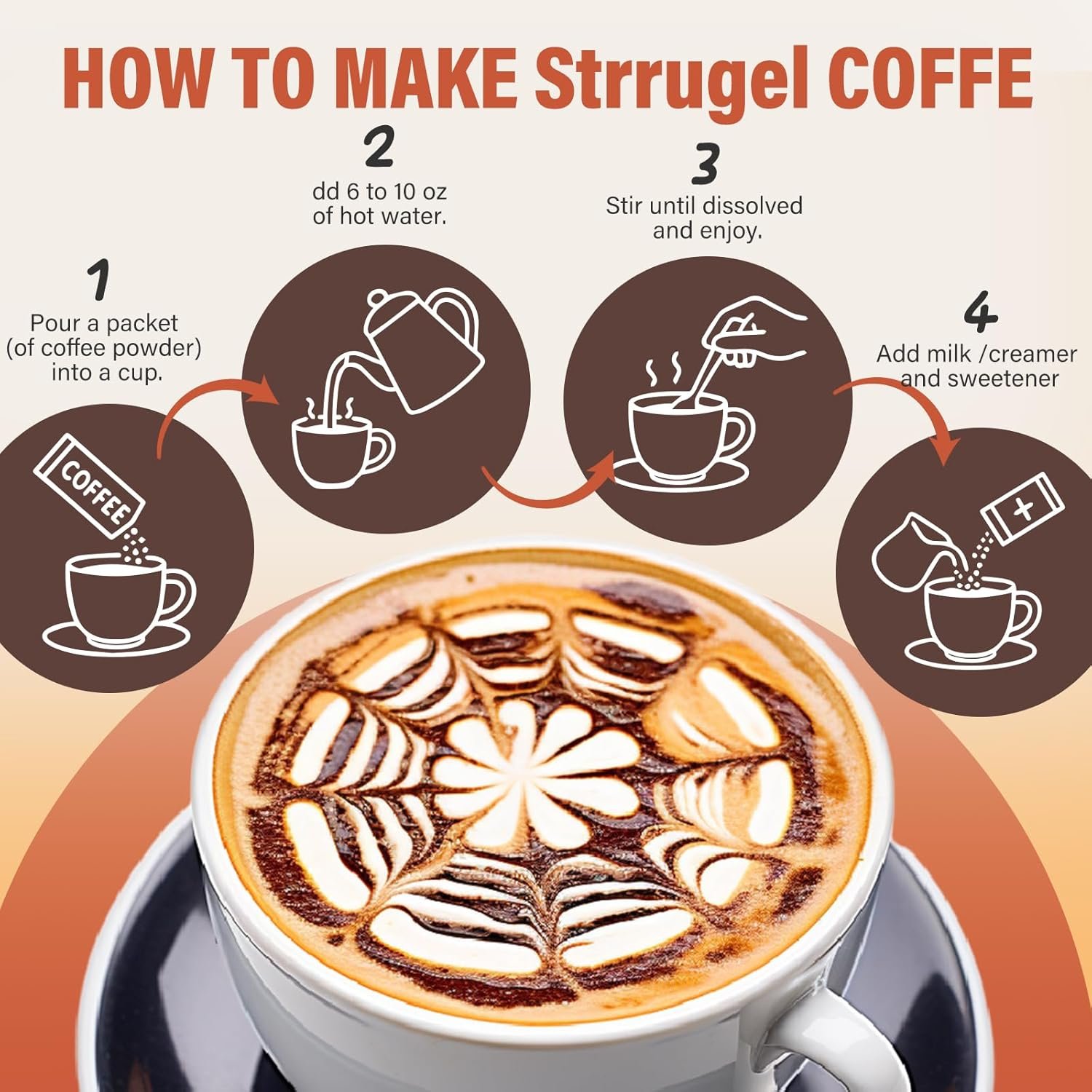 Organic Mushroom Coffee with Lions Mane Reishi - 9 Functional Mushrooms + Ashwagandha for Focus Energy Stress Relief - Low Caffeine Instant Coffee Sticks 32 Servings - lunas-mystic-emporium.com Organic Mushroom Coffee with Lion’s Mane & Reishi - 9 Functional Mushrooms + Ashwagandha for Focus, Energy & Stress Relief - Low Caffeine Instant Coffee Sticks, 32 Servings