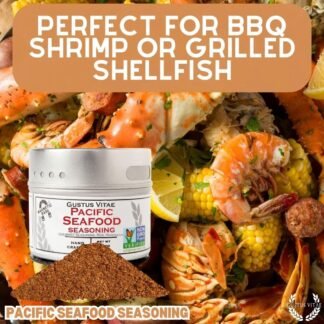 Pacific Seafood Seasoning | Authentic Artisanal Spice Mix | All Natural, Non GMO | Hand Crafted in Small Batches | Sustainably Sourced Spices | Made in USA | Ultra Premium,...