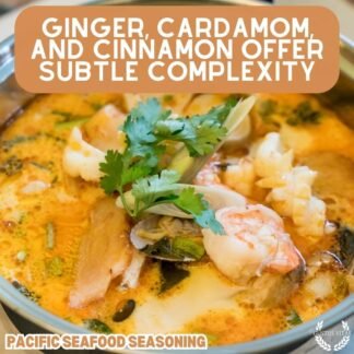 Pacific Seafood Seasoning | Authentic Artisanal Spice Mix | All Natural, Non GMO | Hand Crafted in Small Batches | Sustainably Sourced Spices | Made in USA | Ultra Premium,...