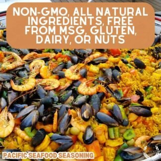 Pacific Seafood Seasoning | Authentic Artisanal Spice Mix | All Natural, Non GMO | Hand Crafted in Small Batches | Sustainably Sourced Spices | Made in USA | Ultra Premium,...