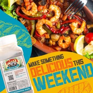Pappy's Seafood Spice - Perfect Seasoning for Grilled Fish, Shrimp, Crab, Lobster, and Seafood Boils | Ideal for Blackened, Fried, and Baked Seafood Dishes