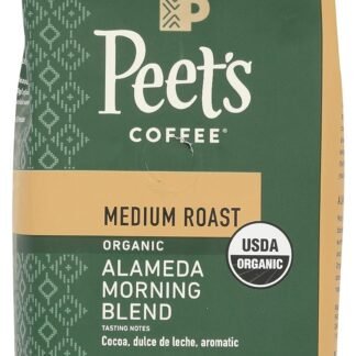 Peet'S Coffee & Tea Organic Alameda Morning Blend Medium Roast Coffee, 10.5 Oz