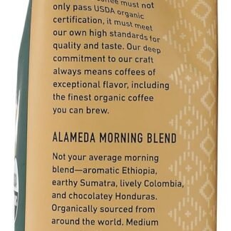 Peet'S Coffee & Tea Organic Alameda Morning Blend Medium Roast Coffee, 10.5 Oz