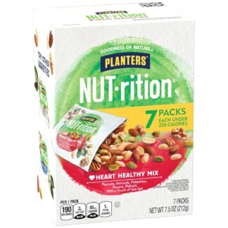 PLANTERS NUT-rition Heart Healthy Mix with Walnuts 75 oz Box Contains 7 Individual Pouches - On-the-Go WorkSchool Snack and Active Lifestyle Snack - Great Camping Snacks - - lunas-mystic-emporium.com PLANTERS NUT-rition Heart Healthy Mix with Walnuts, 7.5 oz Box (Contains 7 Individual Pouches) - On-the-Go/ Work/School Snack and Active Lifestyle Snack - Great Camping Snacks -...