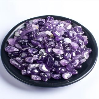 Polished Blue Apatite Crystal Chips 200 Pcs - 0.3" 10 oz Tumbled Stone Chips Crushed Sea Glass Stones Healing Reiki Crystal Making Home Decoration