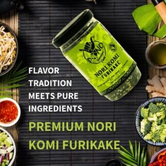 Pono Hawaiian Nori Komi Furikake Rice Seasoning Premium Ingredients - Gluten-Free and Non-GMO - Multi-Purpose Rice Topping – Free from Preservatives and Artificial Colors –...