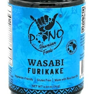 Pono Hawaiian Nori Komi Furikake Rice Seasoning Premium Ingredients - Gluten-Free and Non-GMO - Multi-Purpose Rice Topping – Free from Preservatives and Artificial Colors –...