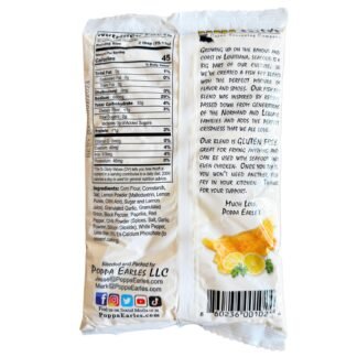 Poppa Earles Fish Fry (1lb Bag) Gluten Free & No MSG, All-Purpose Fry Breading, Sugar Free, (Seafood, Chicken, Vegetable Breading), Full of Flavor and Creole Spice, Light and...