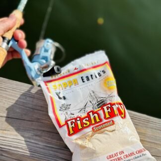 Poppa Earles Fish Fry (1lb Bag) Gluten Free & No MSG, All-Purpose Fry Breading, Sugar Free, (Seafood, Chicken, Vegetable Breading), Full of Flavor and Creole Spice, Light and...