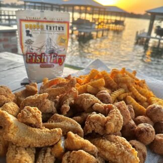 Poppa Earles Fish Fry (1lb Bag) Gluten Free & No MSG, All-Purpose Fry Breading, Sugar Free, (Seafood, Chicken, Vegetable Breading), Full of Flavor and Creole Spice, Light and...