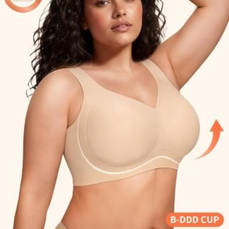 PoseFree Womens Seamless Wireless Supportive Bra Push Up Comfort Soft No Underwire Full Coverage T-Shirt Bra - lunas-mystic-emporium.com PoseFree Womens Seamless Wireless Supportive Bra Push Up Comfort Soft No Underwire Full Coverage T-Shirt Bra