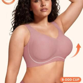 PoseFree Womens Seamless Wireless Supportive Bra Push Up Comfort Soft No Underwire Full Coverage T-Shirt Bra - lunas-mystic-emporium.com PoseFree Womens Seamless Wireless Supportive Bra Push Up Comfort Soft No Underwire Full Coverage T-Shirt Bra