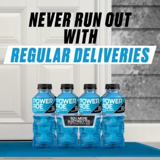 POWERADE Zero Mixed Berry Bottles, 12 fl oz, 8 Pack