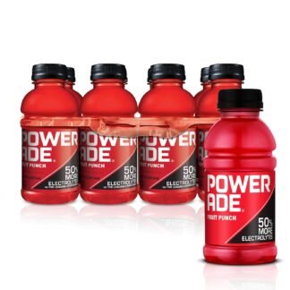 POWERADE Zero Mixed Berry Bottles, 12 fl oz, 8 Pack