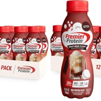 Premier Protein Shake, Bananas & Cream, 30g Protein, No Added Sugar, 24 Vitamins & Minerals to Support Immune Health, 11.5 fl oz, 12 Pack (Packaging May Vary)