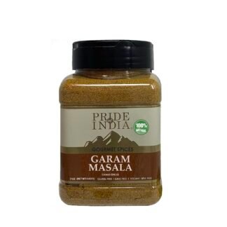 Pride of India | Garam Masala Ground 6 oz (170.097 gm) Medium Dual Sifter Bottle | Warming Spice Blend for Variety of Dishes | Flavorful Mix for Curries and Pilafs | Easy to Use...
