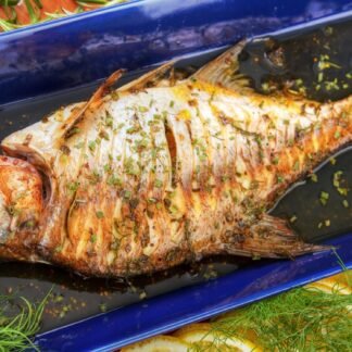 Pride of Szeged Fish Rub, Seafood Herb Seasoning Spice Mix, 5oz. Tin (142g), 1-Count