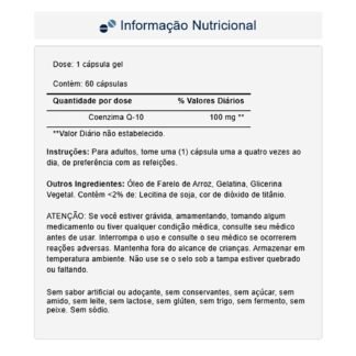 Puritan's Pride Coenzyme CoQ10 100mg, Dietary Supplement for Heart Health, Blood Pressure, Oral Gum Health, and Healthy Aging Support, 60 Servings, Rapid Release Softgels