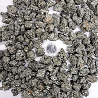 Pyrite Crystal Stone - Small Chunks Iron Pyrite Fool's Gold - Bulk Raw Natural Crystal Rough Stones