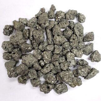 Pyrite Crystal Stone - Small Chunks Iron Pyrite Fool's Gold - Bulk Raw Natural Crystal Rough Stones
