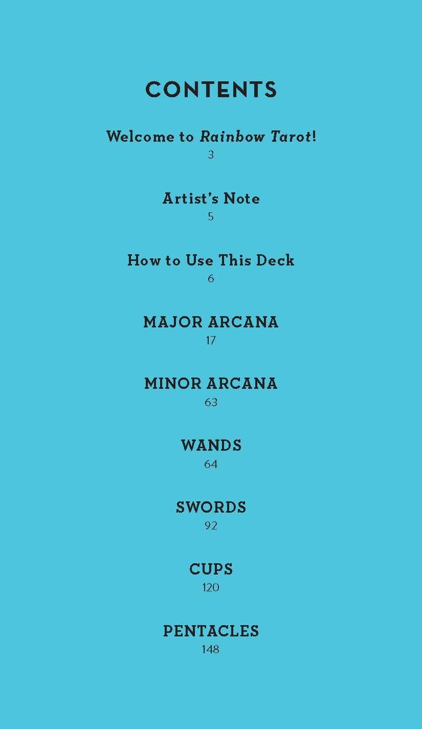 Rainbow Tarot 78 Cards Guidebook - lunas-mystic-emporium.com Rainbow Tarot: 78 Cards & Guidebook
