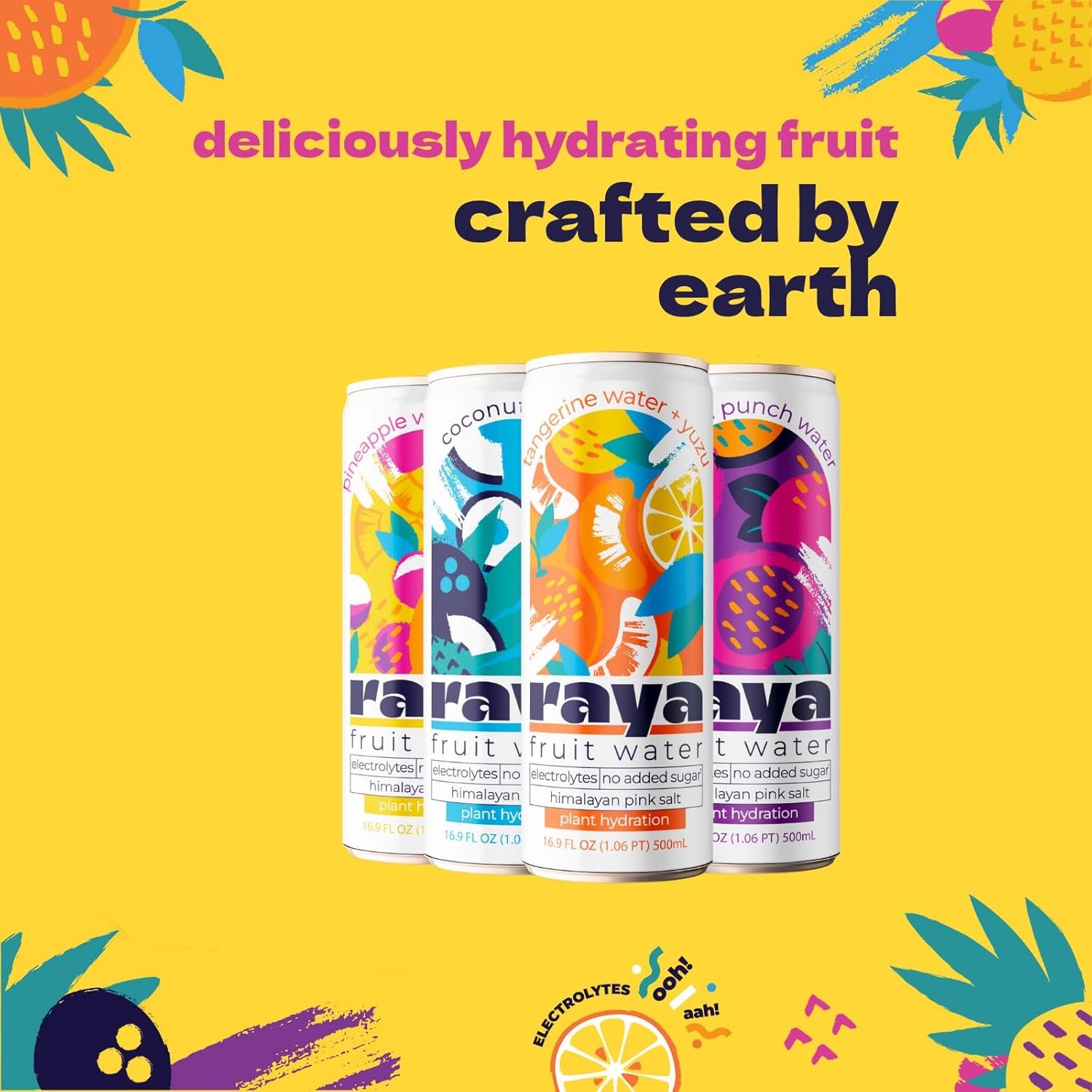 Raya Fruit Water Passion Fruit Punch 169 fl oz 12-Pack 46 Juice No Added Sugar Rich in Vitamin C Electrolytes Non-Carbonated Plant-Based Hydration 1692 Fl Oz - lunas-mystic-emporium.com Raya Fruit Water, Passion Fruit Punch, 16.9 fl oz (12-Pack) – 46% Juice, No Added Sugar, Rich in Vitamin C & Electrolytes, Non-Carbonated Plant-Based Hydration (16.92 Fl Oz...