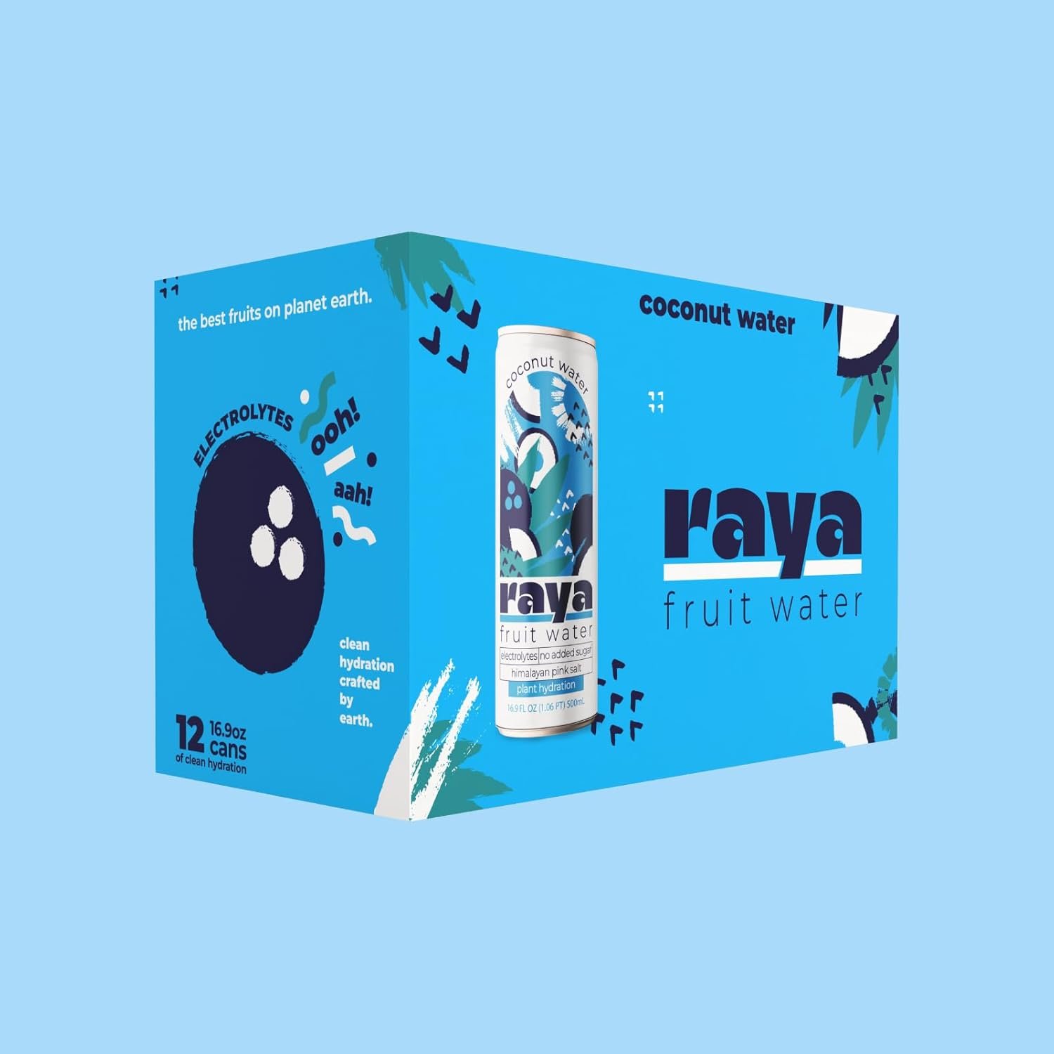 Raya Fruit Water Passion Fruit Punch 169 fl oz 12-Pack 46 Juice No Added Sugar Rich in Vitamin C Electrolytes Non-Carbonated Plant-Based Hydration 1692 Fl Oz - lunas-mystic-emporium.com Raya Fruit Water, Passion Fruit Punch, 16.9 fl oz (12-Pack) – 46% Juice, No Added Sugar, Rich in Vitamin C & Electrolytes, Non-Carbonated Plant-Based Hydration (16.92 Fl Oz...