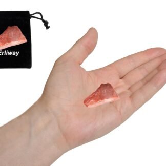 Red Aventurine Raw Crystals, Large 1.25-2.0" Healing Crystals Natural Rough Stones Crystal for Tumbling, Cabbing, Fountain Rocks, Decoration, Polishing, Wire Wrapping, Wicca &...