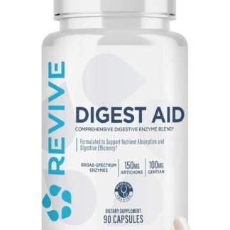 Revive MD Digest Aid, Digestive Support Supplement for Men & Women - Comprehensive Digestive Enzyme Blend with Probiotics & Prebiotics for Gut Health & Healthy Digestion (90...