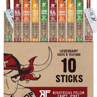 Righteous Felon Variety Meat Sticks | 100 Grass Fed Beef Turkey Pork | Keto Gluten-Free Low Sugar High Protein Healthy Snacks | Valentines Day Gifts for Men | Jerky - lunas-mystic-emporium.com Righteous Felon Variety Meat Sticks | 100% Grass Fed Beef, Turkey, Pork | Keto, Gluten-Free, Low Sugar, High Protein Healthy Snacks | Valentines Day Gifts for Men | Jerky...