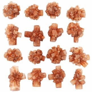 Rockcloud Natural Aragonite Calcite Cluster Healing Crystal Quartz Irregular Home Decoration Specimen Figurine