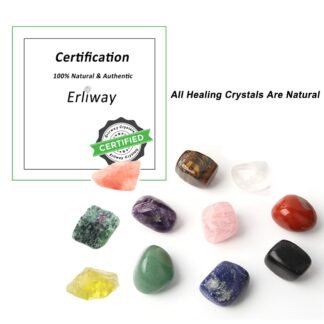 Rose Quartz Healing Crystal Stones, 1.25-2.0" Large Reiki Healing Gemstones Natural Tumbled Polished Stones for Energy Witchcraft Therapy Meditation