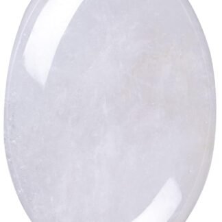 Rose Quartz Palm Stone Crystal Natural Chakra Reiki Polished Healing Love Oval Pocket Worry Stone Crystals for Anxiety Stress Relief Therapy