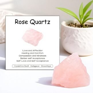 Rose Quartz Raw Stones 1PC, Gemstones Raw Stones and Healing Crystals, Hand Carved Natural Pocket Raw Stone for Decoration Tumbling, Garden(1.18"-1.97")