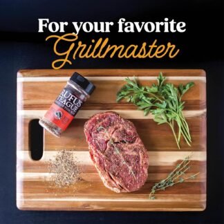 Rufus Teague BBQ Seasoning Gift Set, Big Box O' Rub BBQ Dry Rub for Smoking and Grilling Meat, 5 Flavor Spice Set, Gifts for Men Who Like Grilling