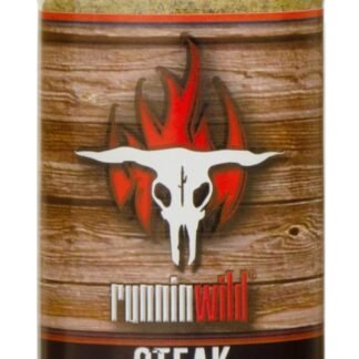 Runnin’ Wild Steak Seasoning – Bold & Savory Smokehouse Flavor | Premium Grilling Spice Rub for Steak, Burgers, Brisket, Lamb & Chicken | No MSG added, No Artificial Flavors or...