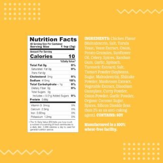 SAMABILA Chicken Instant Ramen Seasoning Powder - Gluten Free - Vegan - Mild - Premium Instant Noodle Soup Powder - 5 oz - lunas-mystic-emporium.com SAMABILA Chicken Instant Ramen Seasoning Powder - Gluten Free - Vegan - Mild - Premium Instant Noodle Soup Powder - 5 oz