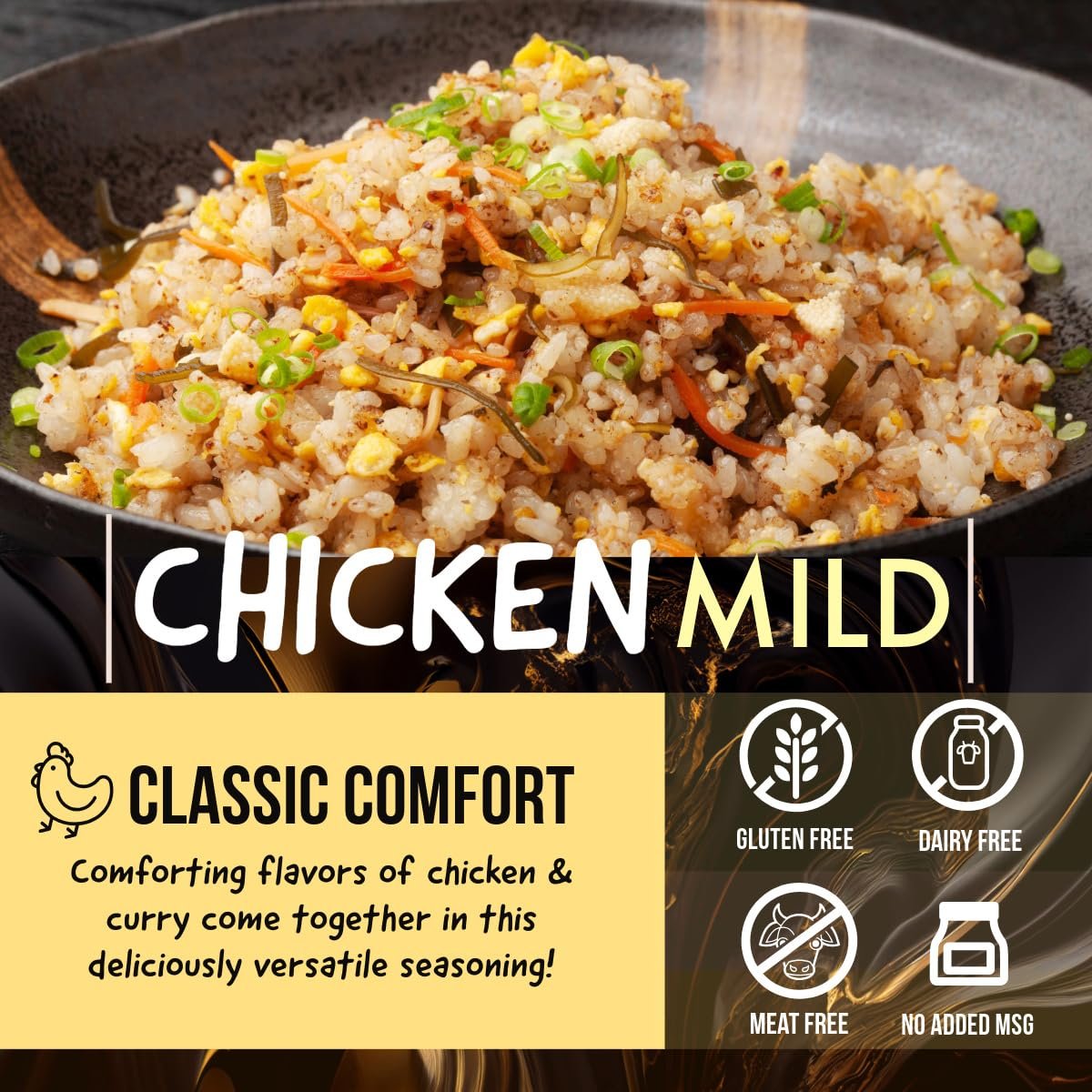 SAMABILA Chicken Instant Ramen Seasoning Powder - Gluten Free - Vegan - Mild - Premium Instant Noodle Soup Powder - 5 oz - lunas-mystic-emporium.com SAMABILA Chicken Instant Ramen Seasoning Powder - Gluten Free - Vegan - Mild - Premium Instant Noodle Soup Powder - 5 oz