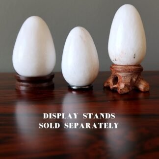 Satin Crystals Scolecite Egg Celestial White Silk Angel 20-225 inch - lunas-mystic-emporium.com Satin Crystals Scolecite Egg Celestial White Silk Angel 2.0-2.25 inch