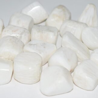 Scolecite Crystal Tumbled 1 pc- Decorative Stone, Rock Collection, Crystal Collection
