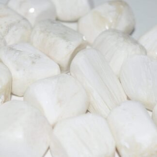 Scolecite Crystal Tumbled 1 pc- Decorative Stone, Rock Collection, Crystal Collection