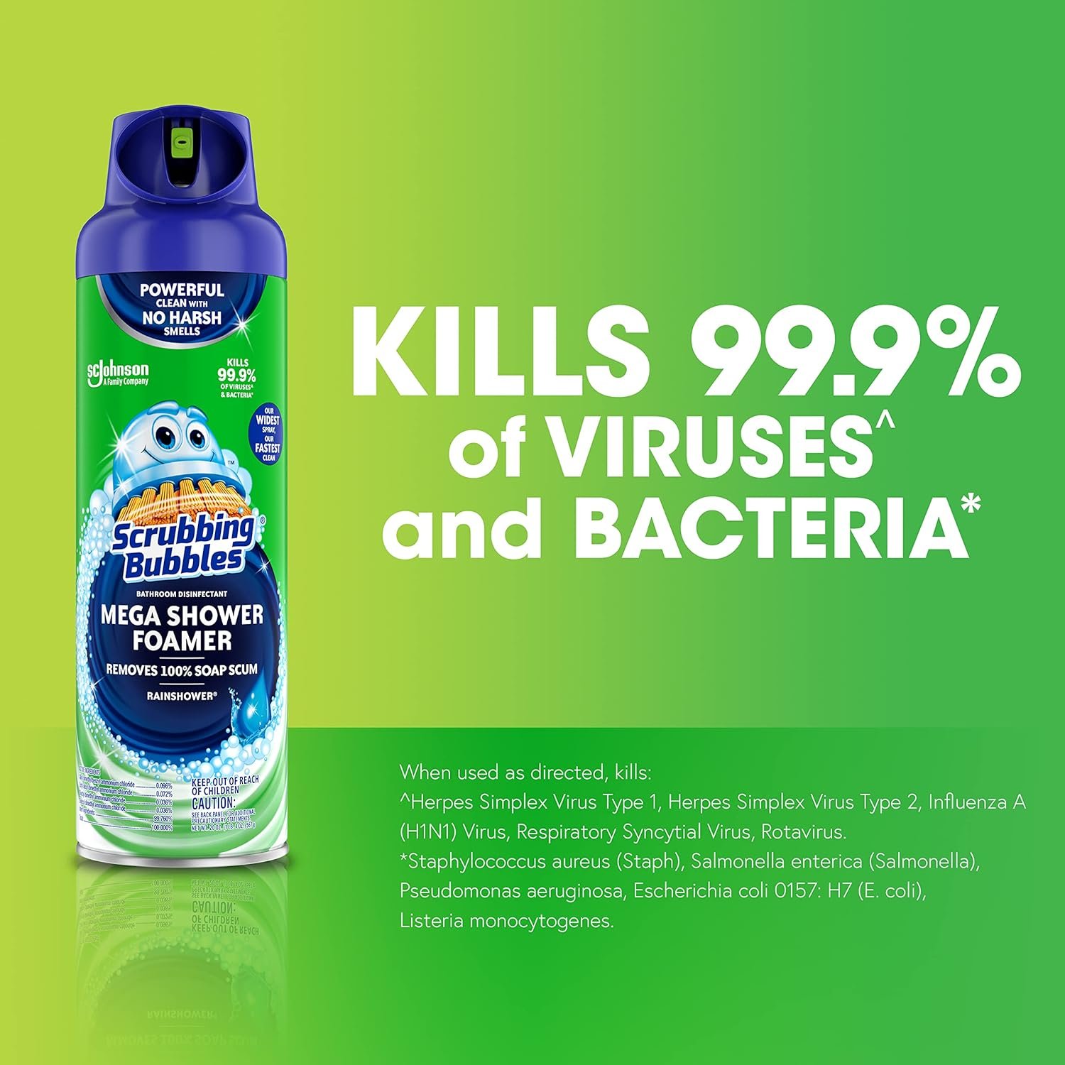 Scrubbing Bubbles Mega Bathroom and Shower Foamer Aerosol Rainshower Scent 20oz Pack of 2 - lunas-mystic-emporium.com Scrubbing Bubbles Mega Bathroom and Shower Foamer Aerosol, Rainshower Scent, 20oz (Pack of 2)