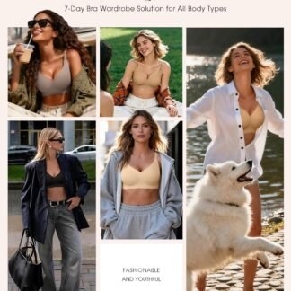 Seamless Jelly Bras for Women 3 Pack - Deep V Wireless Push Up No Wire Womens Bra Padded Comfort with Support for Gifts - lunas-mystic-emporium.com Seamless Jelly Bras for Women 3 Pack - Deep V Wireless Push Up No Wire Womens Bra Padded Comfort with Support for Gifts