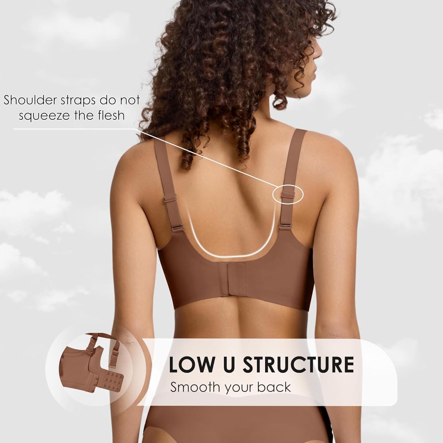 Seamless Wireless Bra for Women with Support - No Underwire Full Coverage Push Up Bras - lunas-mystic-emporium.com Seamless Wireless Bra for Women with Support - No Underwire Full Coverage Push Up Bras