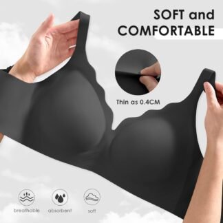 Seamless Wireless Bra for Women with Support - No Underwire Full Coverage Push Up Bras - lunas-mystic-emporium.com Seamless Wireless Bra for Women with Support - No Underwire Full Coverage Push Up Bras