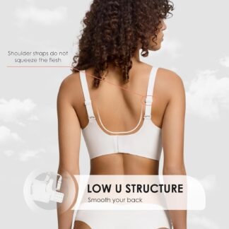 Seamless Wireless Bra for Women with Support - No Underwire Full Coverage Push Up Bras