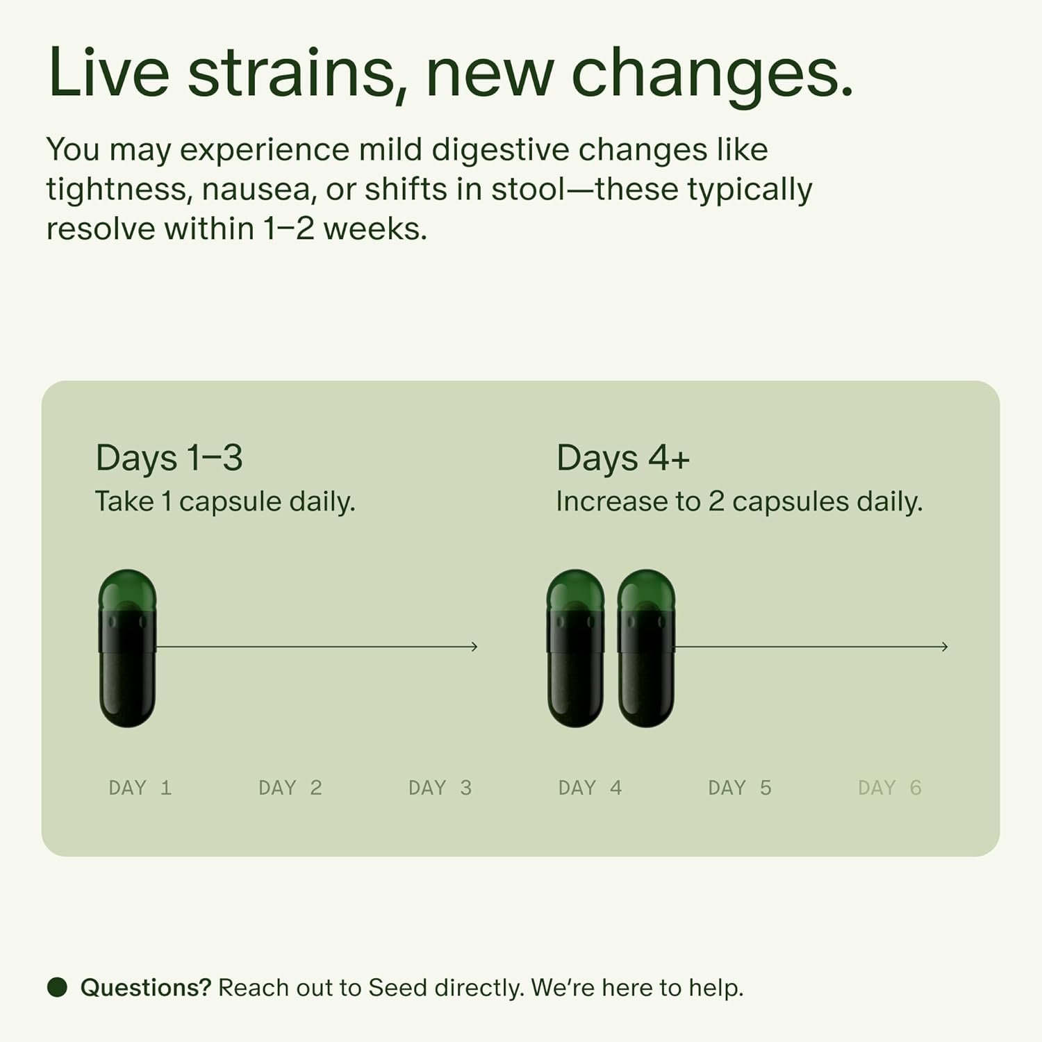 Seed DS-01 Daily Synbiotic - Prebiotic and Probiotic for Women Men - Digestive Health Gut Health Immune Support Bloating Constipation Relief - Vegan Shelf-Stable - 60 - lunas-mystic-emporium.com Seed DS-01 Daily Synbiotic - Prebiotic and Probiotic for Women & Men - Digestive Health, Gut Health, Immune Support, Bloating & Constipation Relief - Vegan & Shelf-Stable - 60...