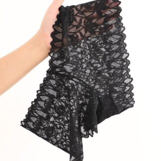 Sexy Women's Underwear Lace Shorts V Waist Breathable Cheeky Panties Boyshorts Underwear Women 5 Pack