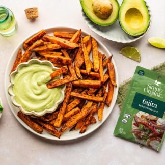 Simply Organic Fajita Seasoning Mix, Gluten Free, Certified Organic, Kosher - Chicken Fajita Seasoning - Pure Flavor for Tacos, Stir-Fries, Mexican Dishes, and More | 1.13 Ounce...