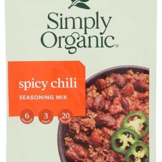 Simply Organic Spicy Chili Seasoning Mix, 1 oz